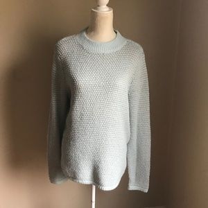 Loft Waffle Crew Neck Sweater
